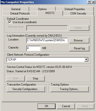 Select Network Transaction