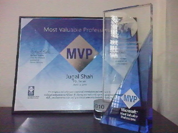 Most Valueable Professional Award