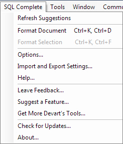 1_SQLComplete-menu